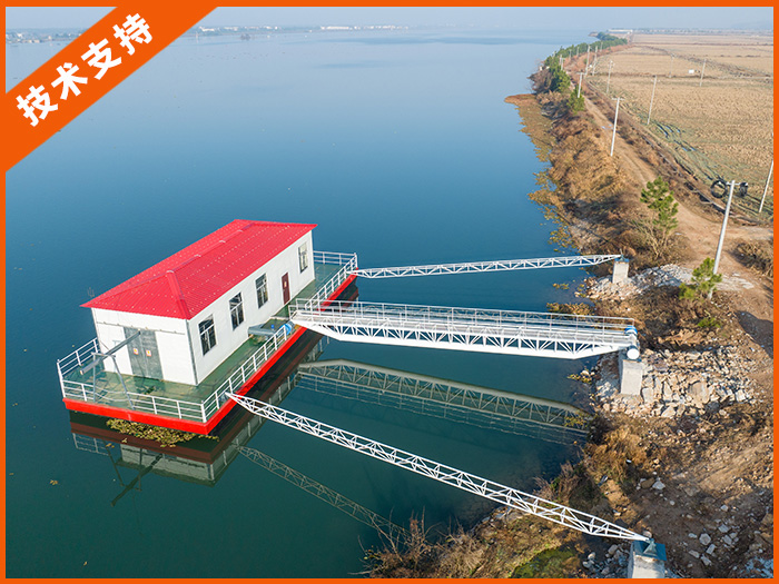 浮船养殖取水泵站